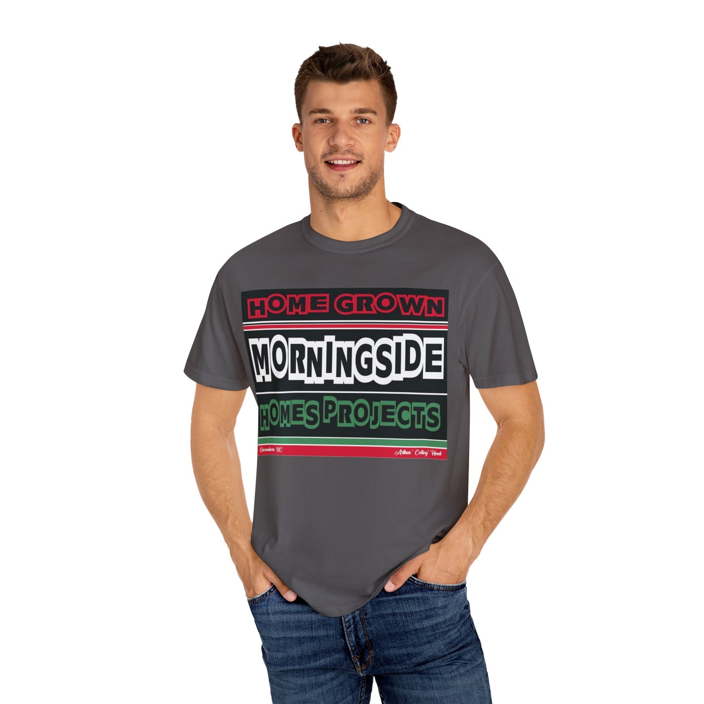 Home Grown Morningside Homes Projects Unisex Garment-Dyed T-Shirt
