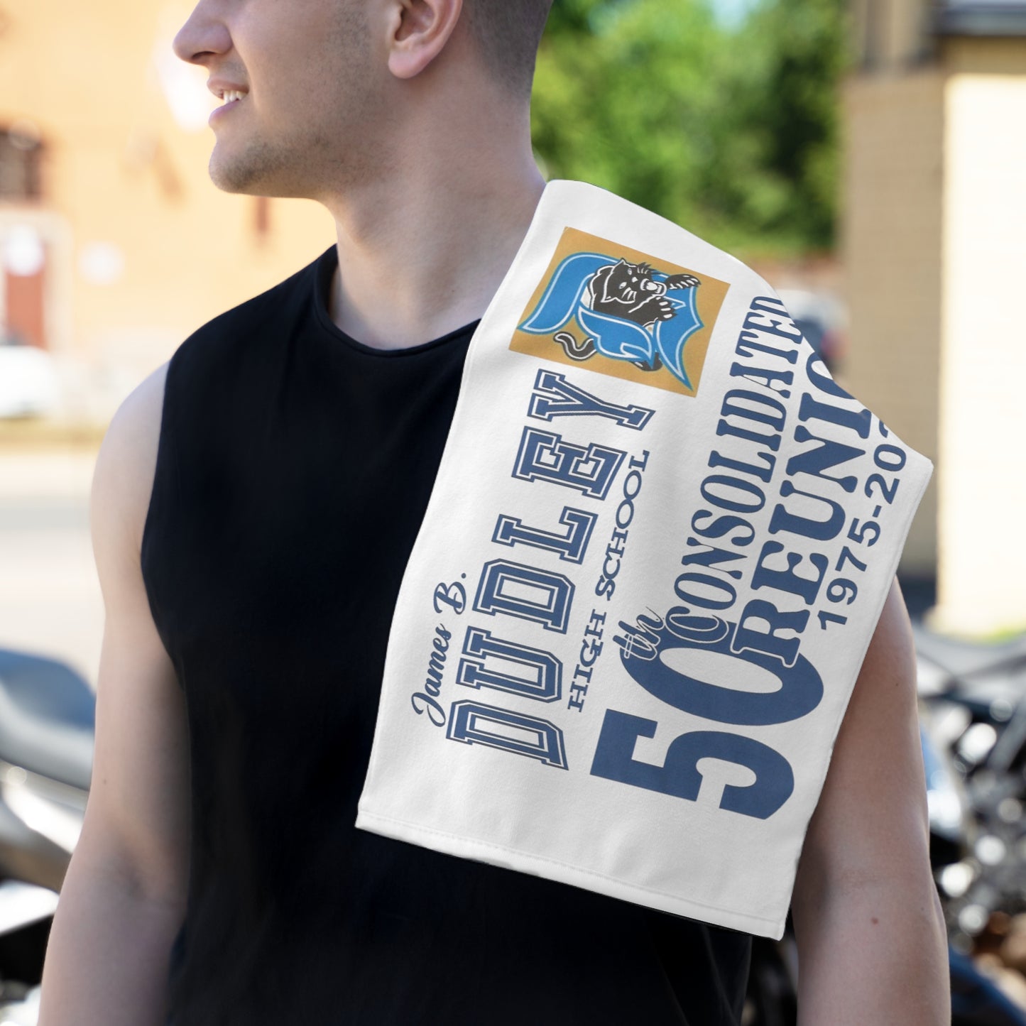 50th Reunion Rally Towel for Dudley High School