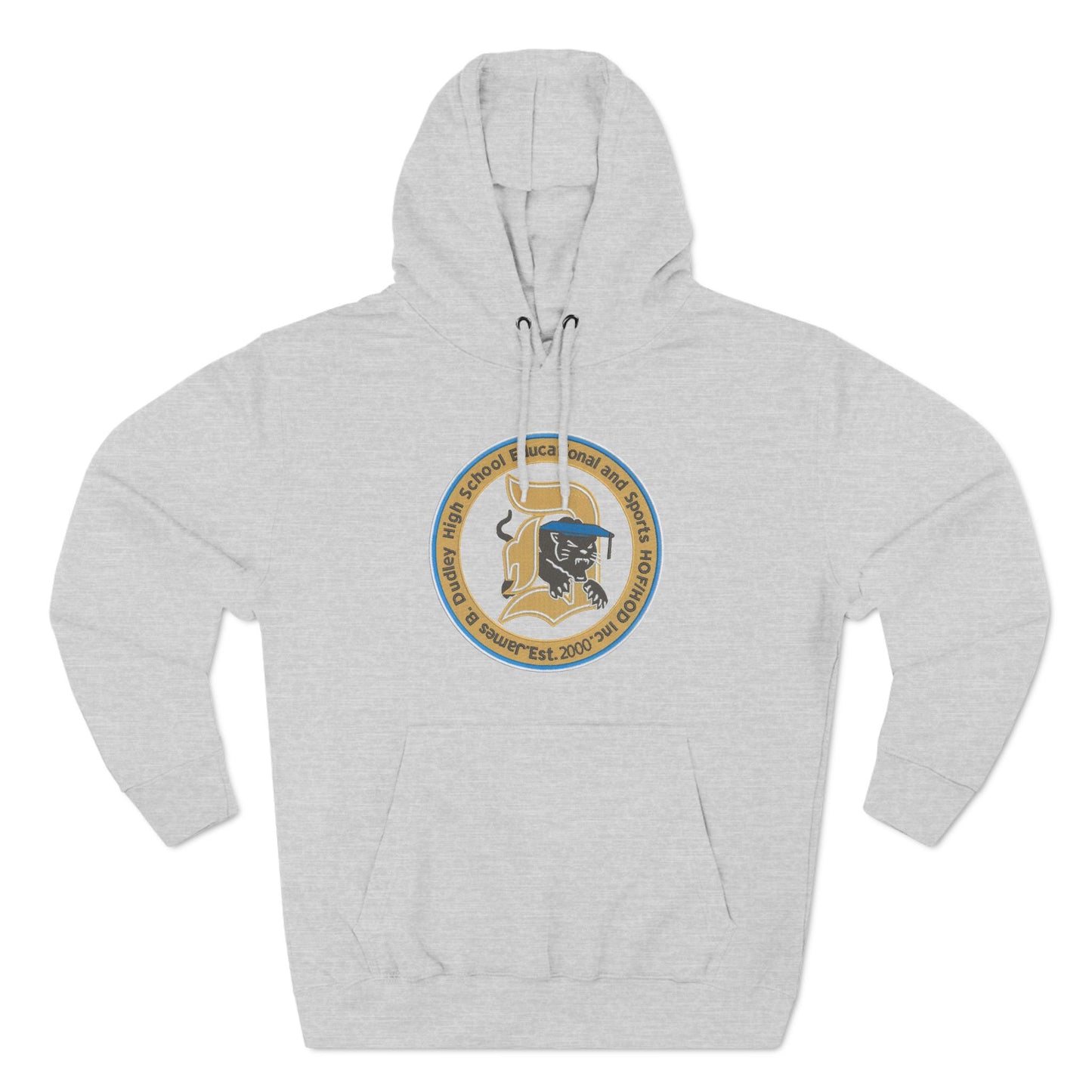 Three-Panel Fleece Hoodie