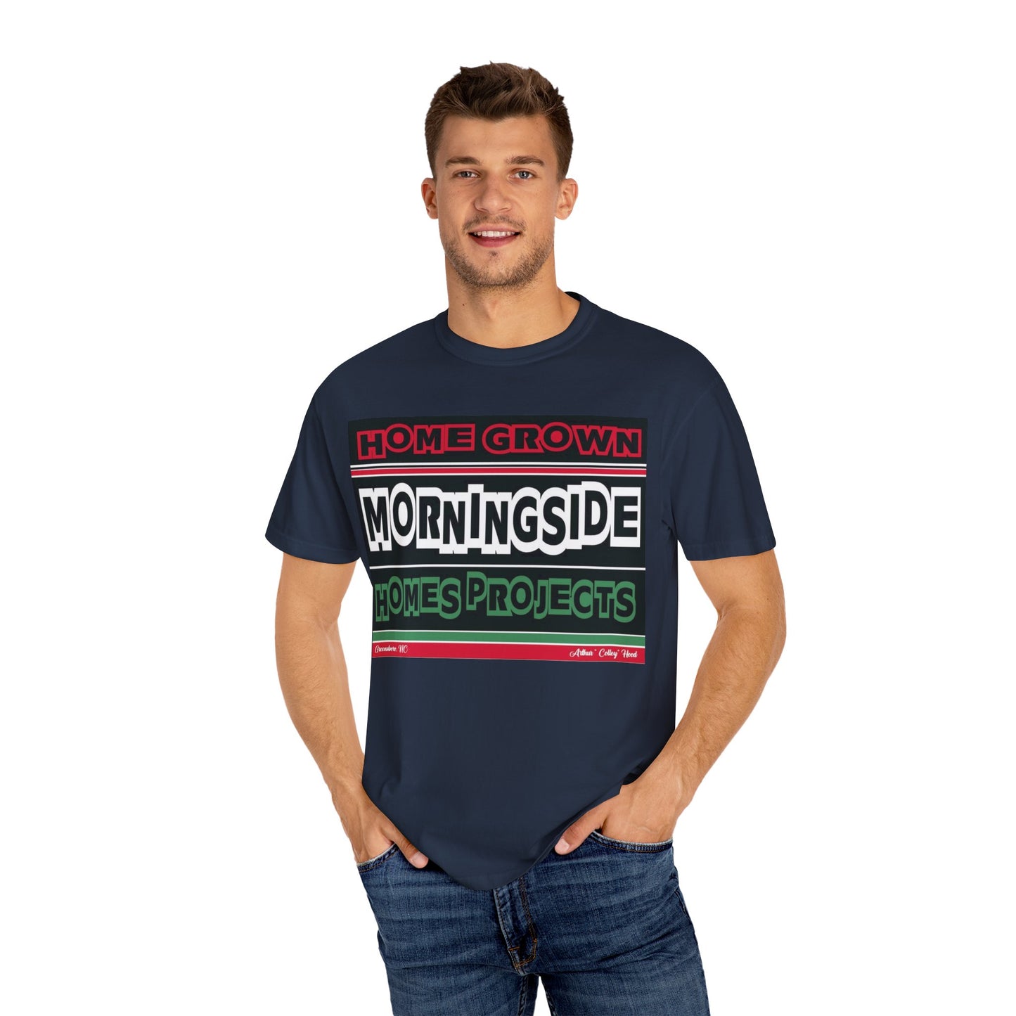 Home Grown Morningside Homes Projects Unisex Garment-Dyed T-Shirt