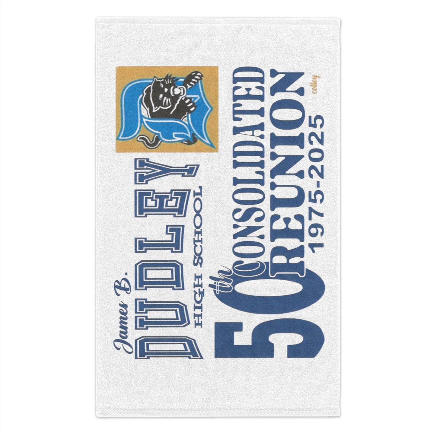 50th Reunion Rally Towel for Dudley High School
