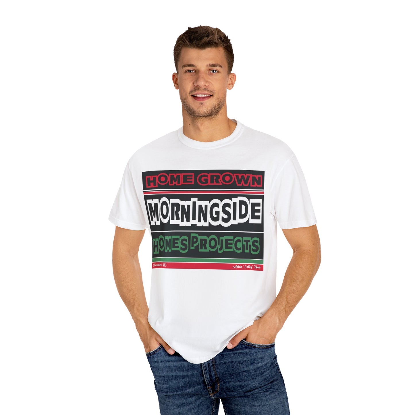 Home Grown Morningside Homes Projects Unisex Garment-Dyed T-Shirt