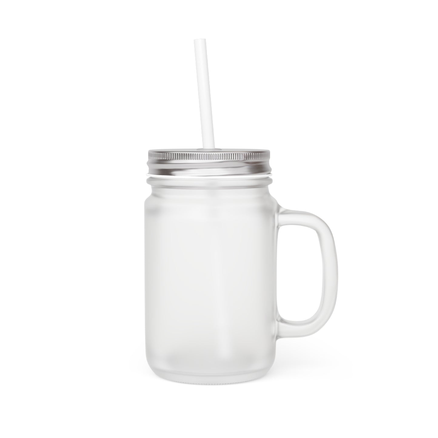 Home Grown Mason Jar with Straw - Perfect for Refreshing Beverages