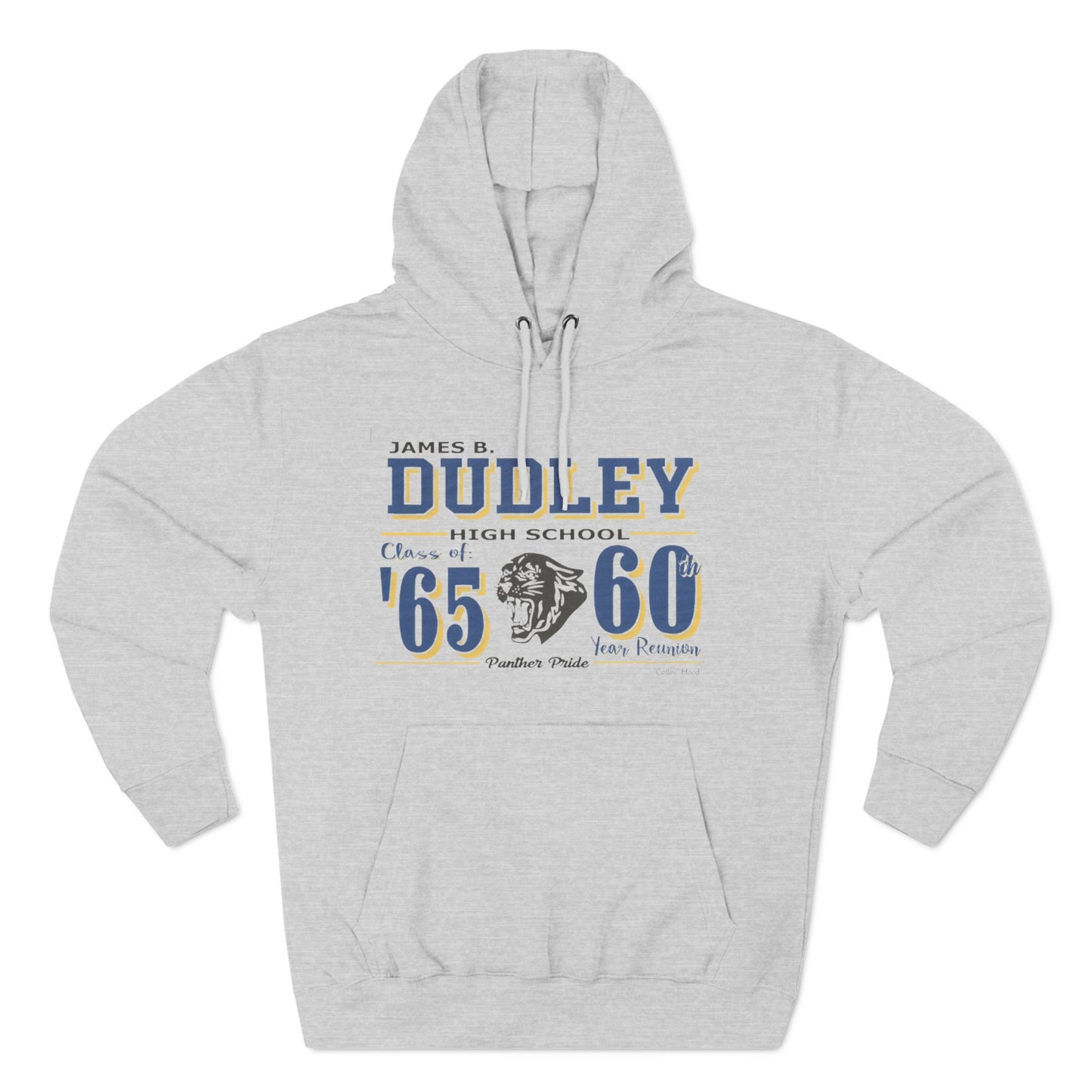 Three-Panel Fleece Hoodie