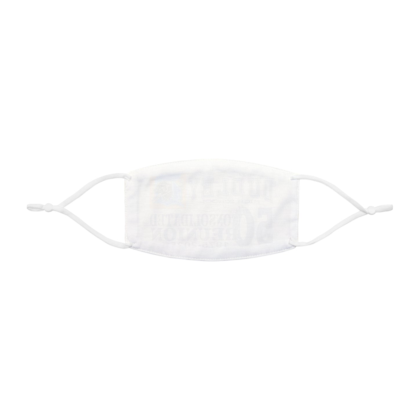 Dudley High School 50th Reunion Face Mask - Snug-Fit Polyester Mask
