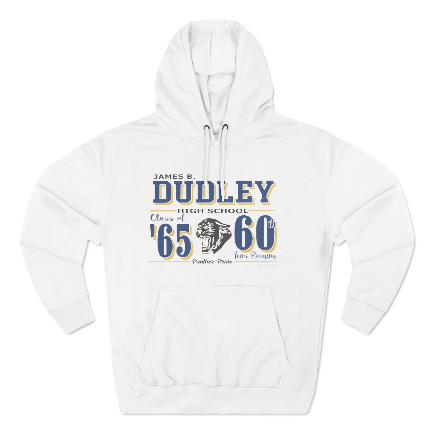 Three-Panel Fleece Hoodie