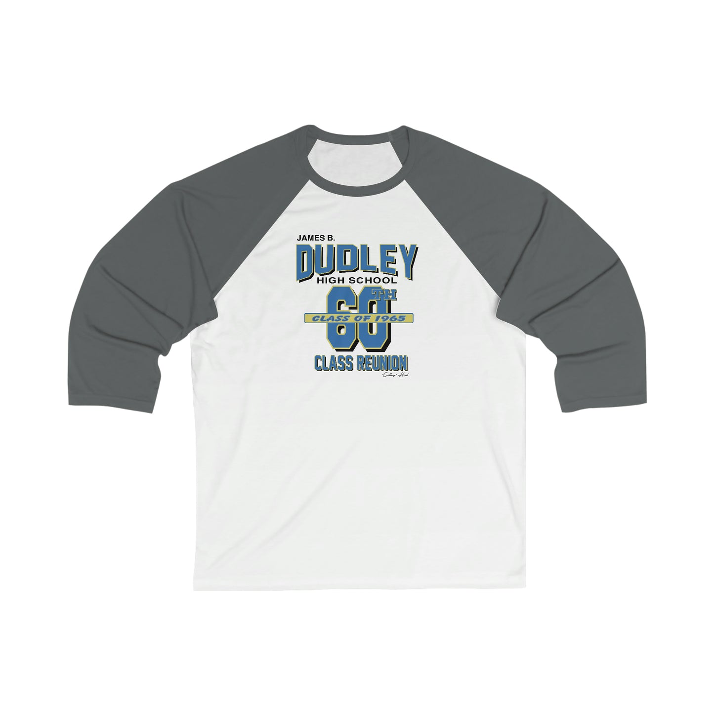 Unisex 3\4 Sleeve Baseball Tee