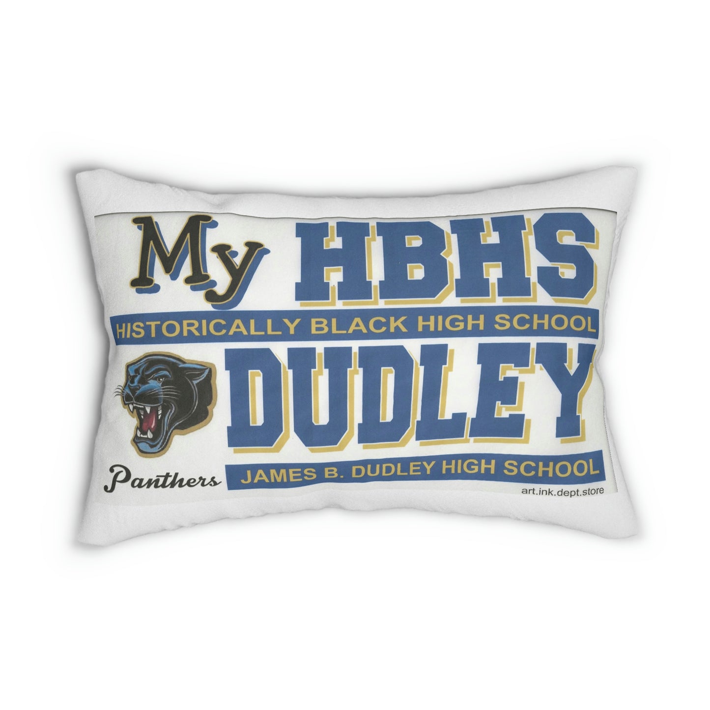 Spun Polyester Lumbar Pillow