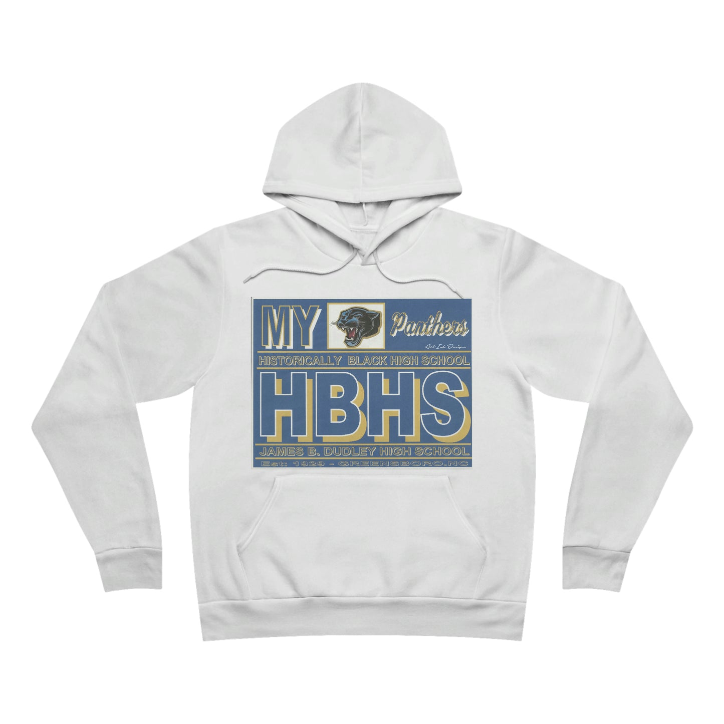 Unisex Sponge Fleece Pullover Hoodie