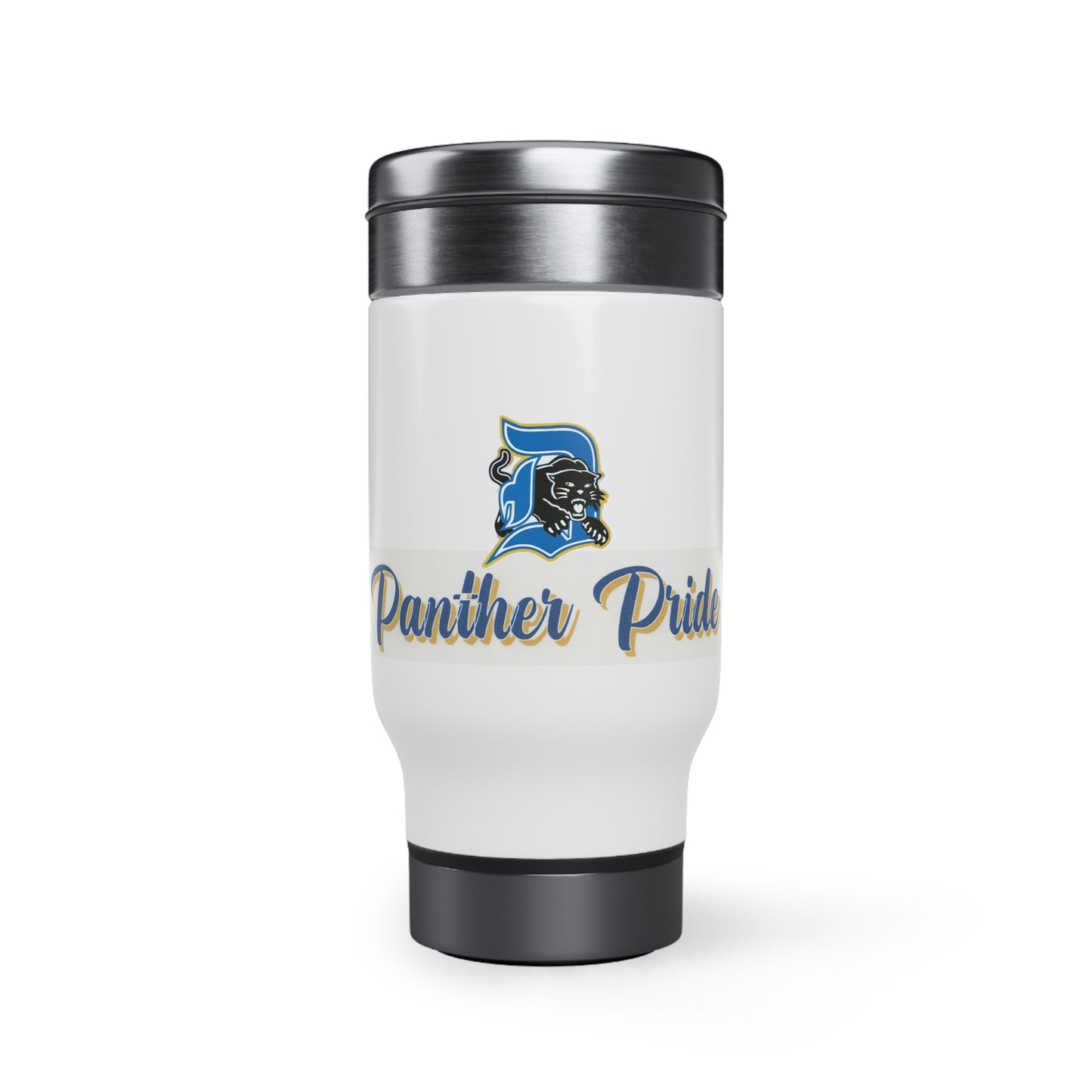 Stainless Steel Travel Mug with Handle, 14oz