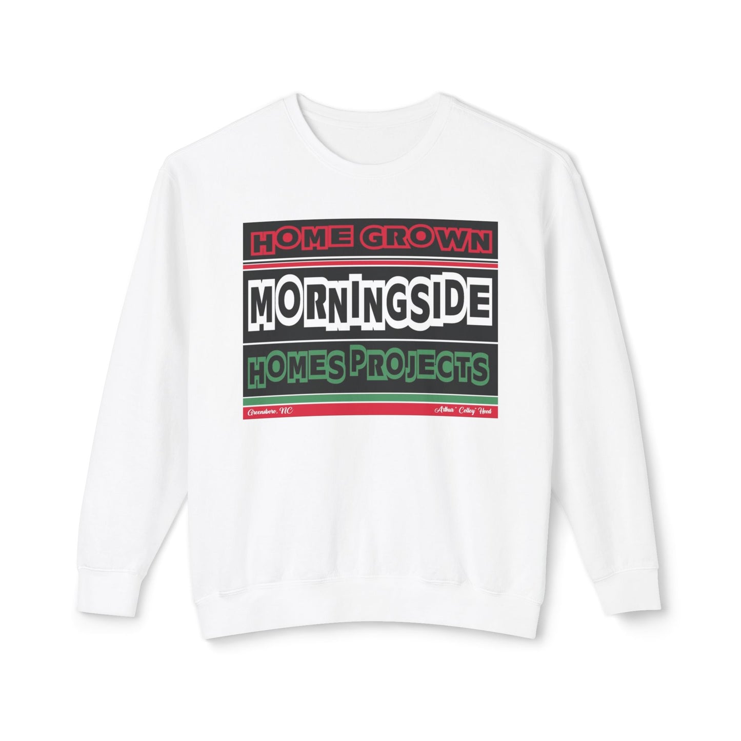 Morningside Homes Unisex Lightweight Crewneck Sweatshirt - Cozy Urban Statement
