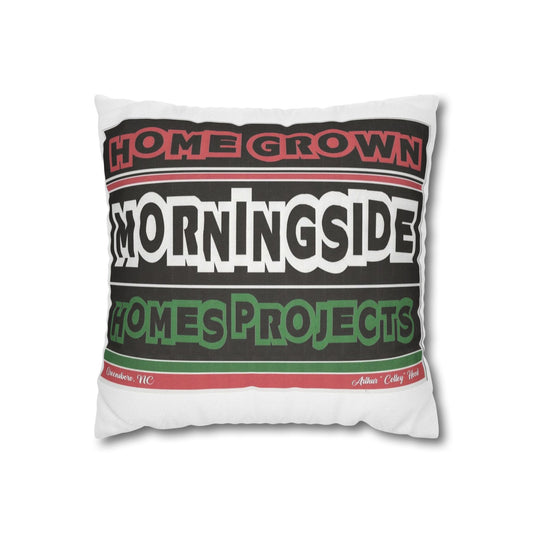 Spun Polyester Square Pillowcase