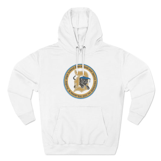 Three-Panel Fleece Hoodie