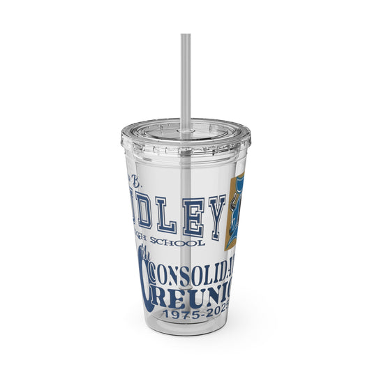 Sunsplash High School Reunion Tumbler with Straw - Celebrate 50 Years!