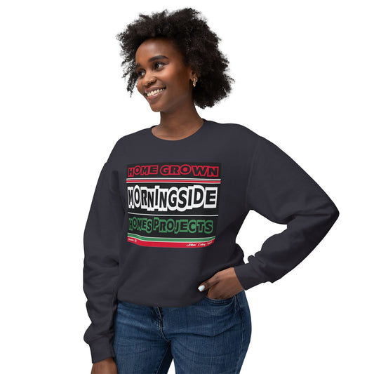 Morningside Homes Unisex Lightweight Crewneck Sweatshirt - Cozy Urban Statement