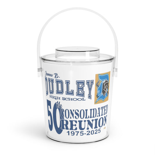 Personalized Ice Bucket Set for 50th School Reunion