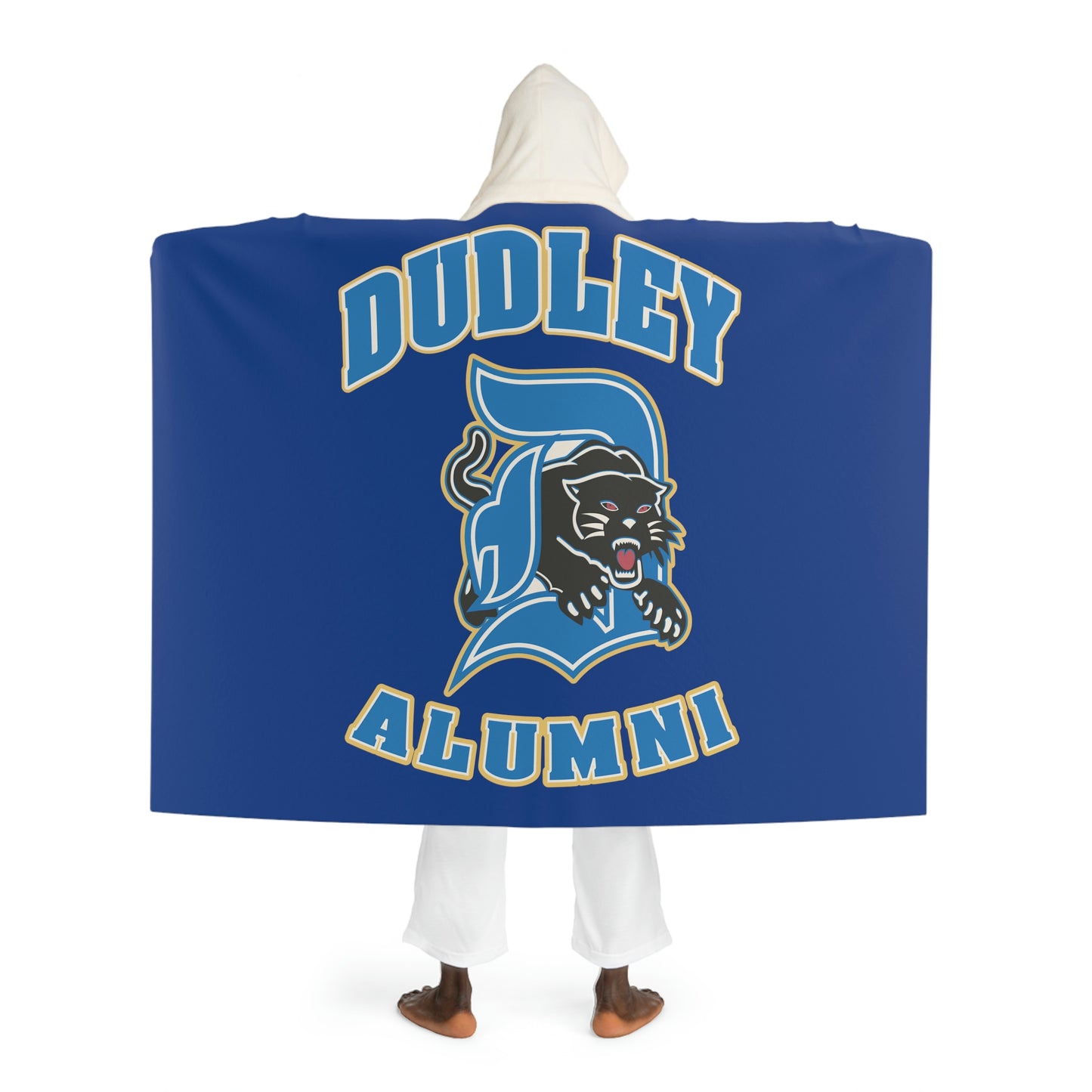 Hooded Sherpa Fleece Blanket